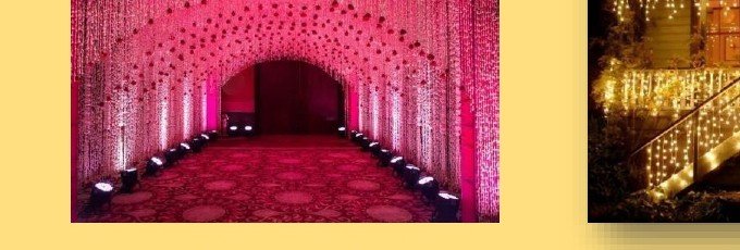 LED Parcan Entry Tunnel - Chana Jor Garam Artist Booking India